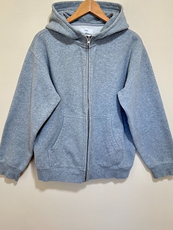 TNA Tops - Aritzia TNA Hoodie Heathered Grey Size M